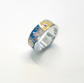 Дамски сребърен пръстен-10
